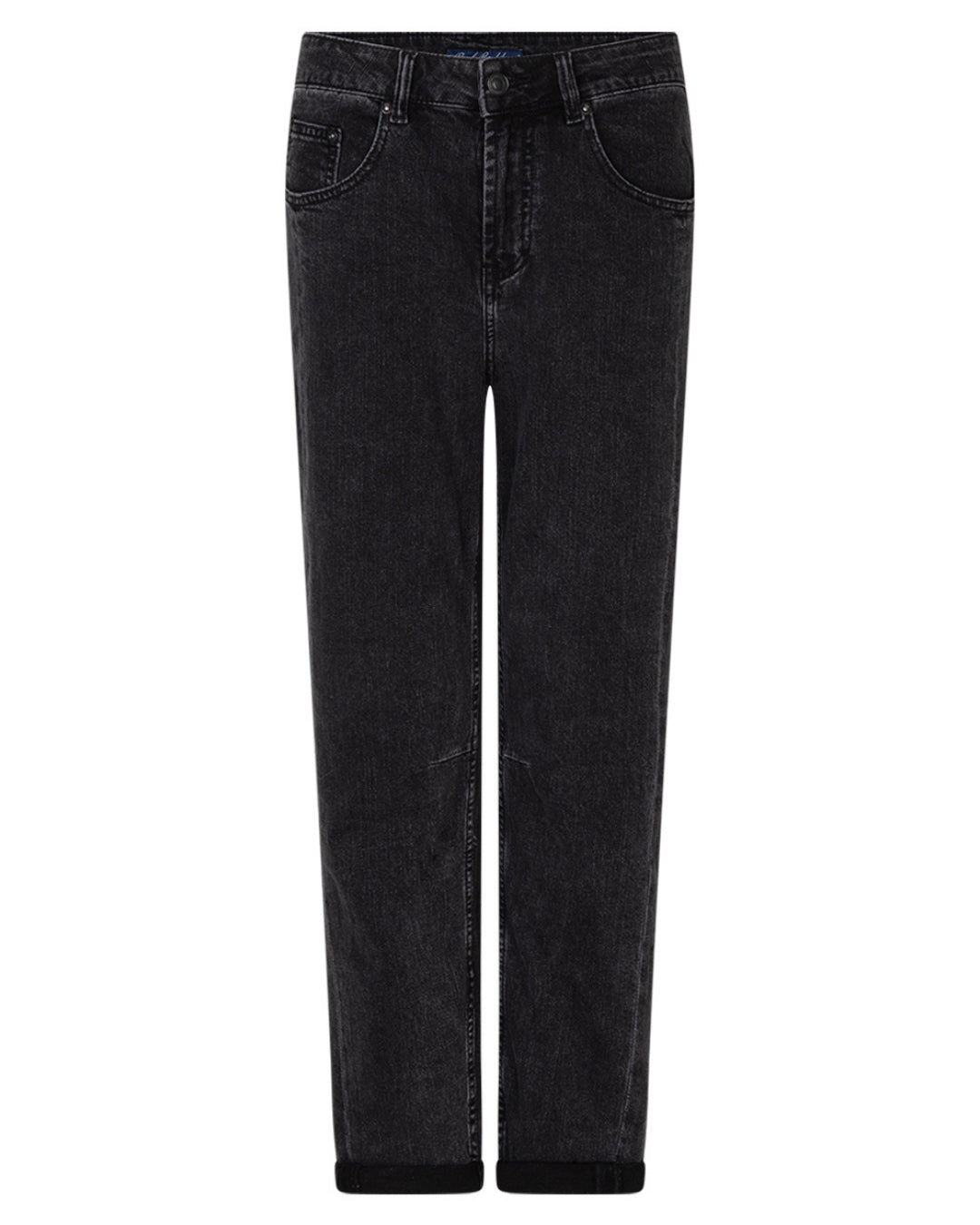 Red Button SRB4589 Caitlin Sidepatch Black denim