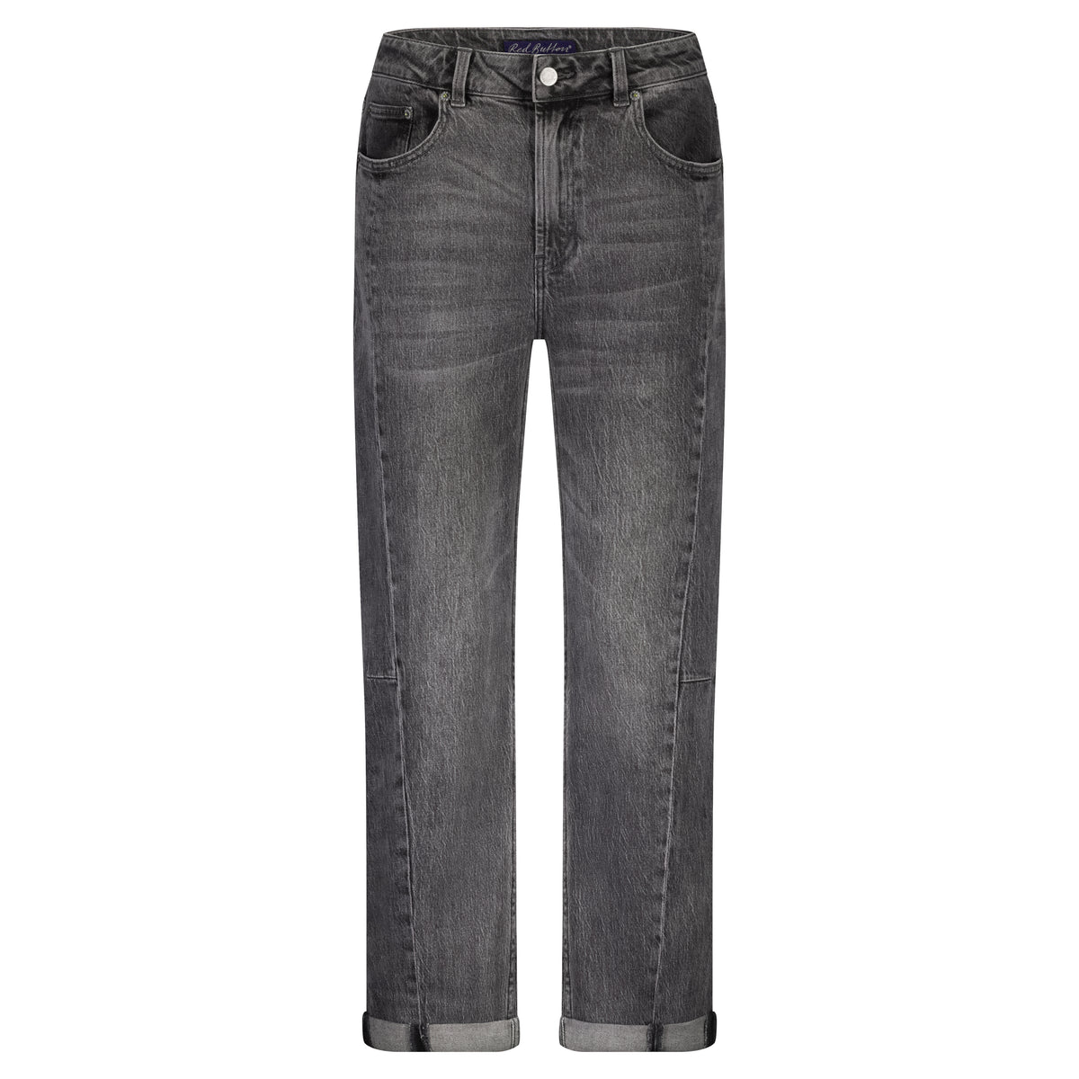 Red Button SRB4590 Caitlin Sidepatch Grey Denim