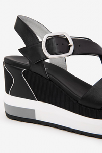 NeroGiardini E513604D Wedge Sandal