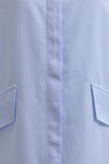 41-4385-3583 SKY Milano shirt with flap pockets