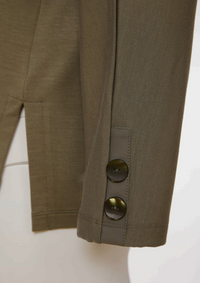 NAYA NAS25136 Mix mat hooded jacket with contrast front with combat pocket detail