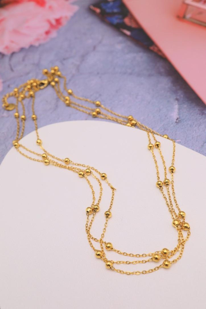 BEST OF IRISH BOID-X71 Multi Ball Necklace