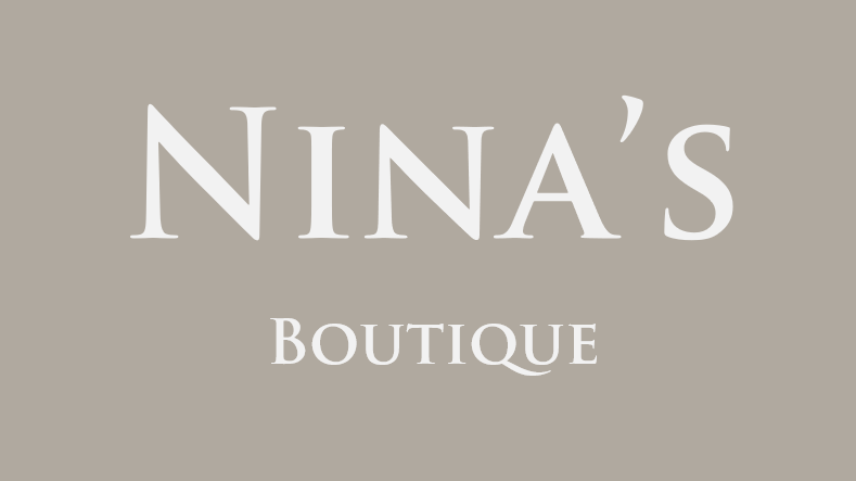 Nina's clothing store shop website