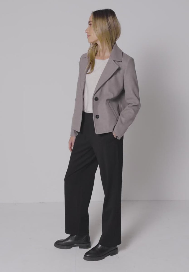 Street One 379658 Straight Leg Belt Button Pant