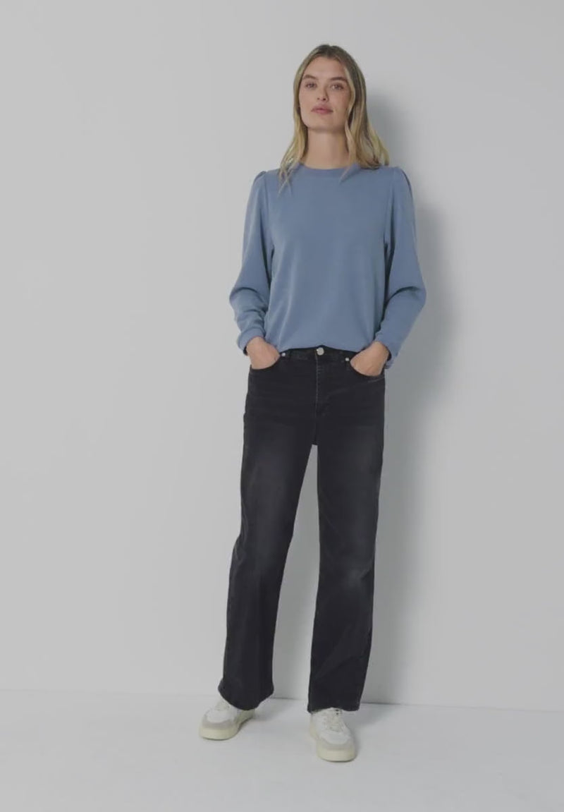 Street One 324297 Silk Look Shirt With Draw String