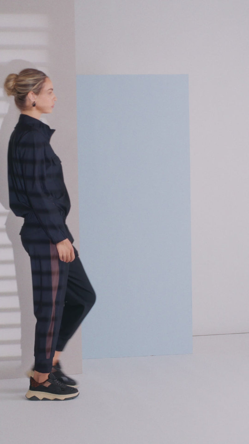 NAYA NAW25171 Short jacket with side panels and pocket flaps