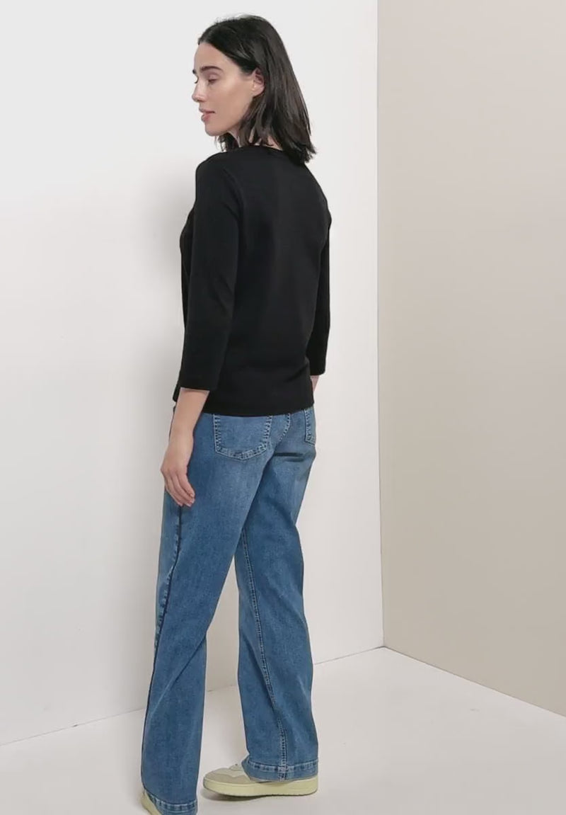 CECIL 324289 Glow Beads Fp T-Shirt