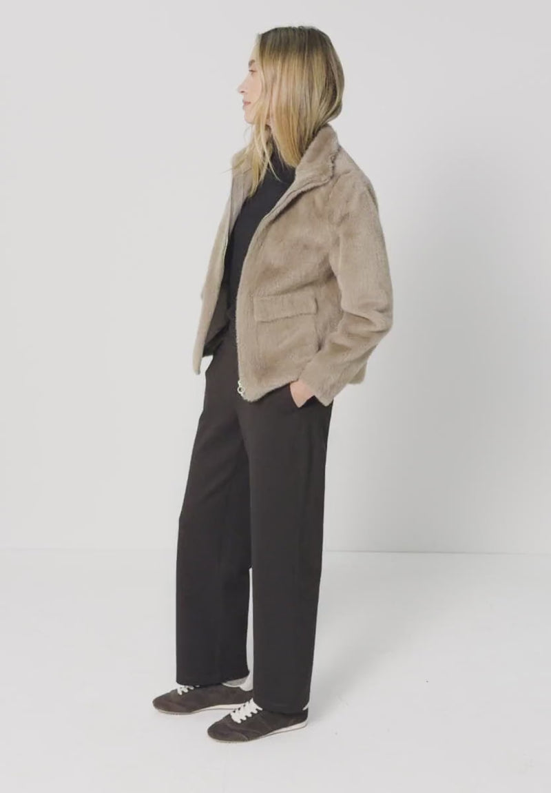 Street One 379658 Straight Leg Belt Button Pant