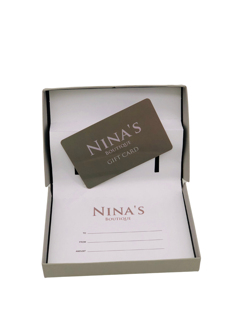 Ninas Boutique-Geschenkkarte