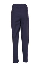 PCAW21104 BLACK ORA pin tuck trousers