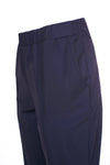 PCAW21104 BLACK ORA pin tuck trousers